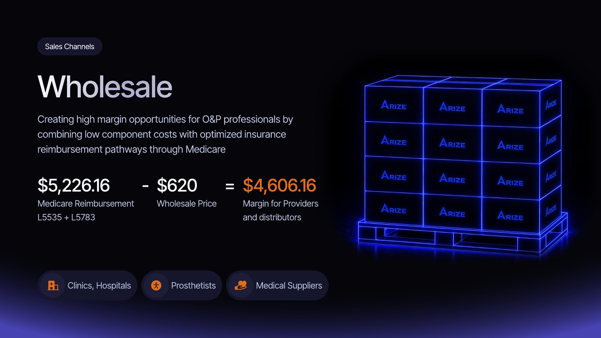 Arize pitch deck — slide 20